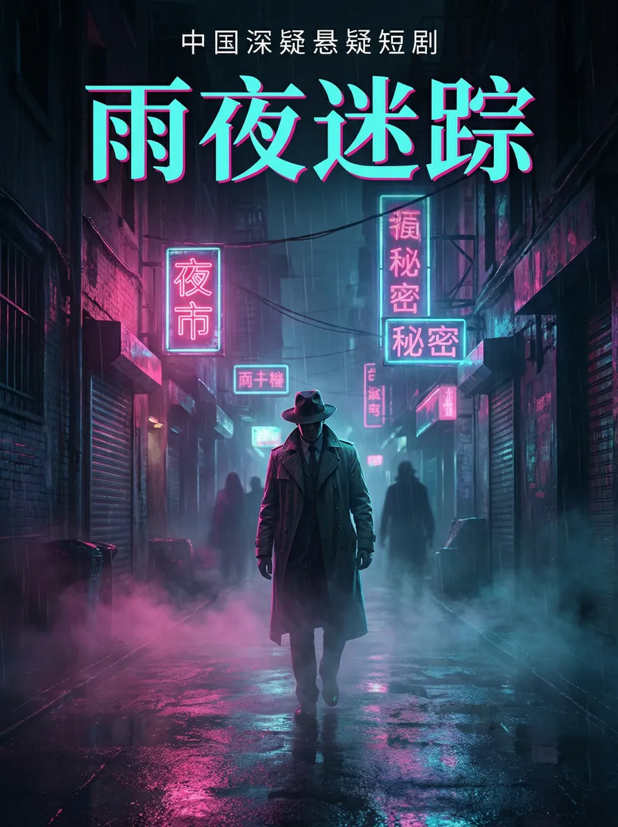 黄大妮免费观看 悬疑追踪短剧 - 雨夜迷踪海报